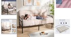 8 Inches Futon Mattress Full Size Thick Futons Sofa Couch Bed Floor Mattress
