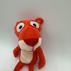 Vintage 2012 Red orange Color The Pink Panther Plush 12 Inch Fast Same Day Ship