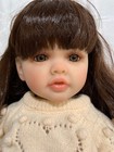 22  Girl Realistic Lifelike Toddler Reborn Baby Dolls Full Body Vinyl Newborn