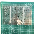 Spring Raindrop Clear Stamps For Card Making Snowfall Hearts Star Background    