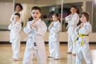 Hawk Sports Student Karate Gi Martial Arts Uniform W belt  4 - White-