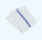 Bar Mop Towels 12 Pack Cotton 16x19 Kitchen Cleaning Blue Stripe