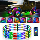 17  15 5  Rgbw Led Wheel Ring Car Rim Lights Rgb Chasing Color Brake Turn Signal