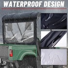 Utv Rear Windshield For Yamaha Rhino 450  660  700 78637 Back Window Pancel