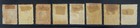 St  Helena Qv  1864-94  8 Different Mint   Used Stamps 
