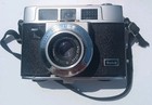 Kodak 1957 Vintage 35mm Film Camera W bittco Wide Angle Lens    Case Flash  Bag