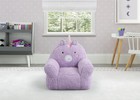 Kids Plush Chair Purple Comfortable Armchair Purple Unicorn Toddler Buddy Cozy
