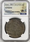 Peru 8 Reales Chopmark Unidentified Shipwreck Toned Silver Coin Ngc Genuine