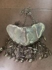 Wonderful Tibetan Silver Prayer Necklace W large Silver  2dragons  Pendant