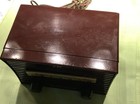 Granco Model 720 Am fm Tube Radio Brown Bakelite  Restored Plays Well