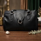 Genuine Cow Leather Ladies Bag Women Handbag Black Stylish Everyday Tote