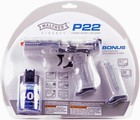 Elite Force Walther Pistol Airsoft Gun White Two Magazines Plastic Bb Durable