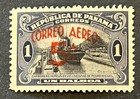 Travelstamps  Panama Airmail Op Stamps - Red 5   Overprint Mint Glazed Og