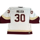 Vintage Atlanta Knights Rod Miller Goalie Jersey Mens 2xl White Lace Up Ihl 90s