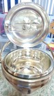 Vintage Ecg International Sterling Silver Plated Ice Bucket 1965