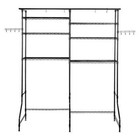Over Washer And Dryer Storage Shelves  6 Tiers Laundry Room Drying Rack With Han