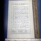 Antique Original Military Sheet Music 1918 K-k-k-katy War Edition Stammering