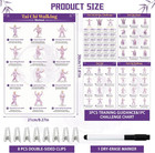 Tai Chi Workout Chart Poster Set For Seniors   Beginners  Tai Chi Chair Walking