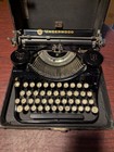1935 Underwood Typemaster Universal 4 Bank Portable Typewriter Black F Model