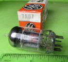 Ge 7au7 Vacuum Tube Tv Guitar Amp Ham Radio Tv Nos 9 Pin Nib Usa Vintage Nice