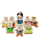 8  Snow White Princess   Seven Dwarfs Plush Toy Dolls Set Of 8