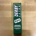 200 Derby Double Edge Safety Razor Blades Extra Platinum Coated  2 Pack 