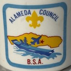 Vintage Boy Scouts Bsa Alameda Council Mug Aircraft Carrier