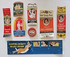 23 Diff  Old Vintage Black Americana Beauty Hair Cosmetic Labels   2 Tins