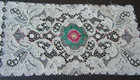 Antique Classy Alencon Lace French Trim Colors Embroidered Center  34 x5 