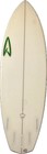 5   8    Roberts White Diamond Used Surfboard Shortboard Fiberglass Board