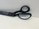 R40- Vintage Wiss No  22 Inlaid 12  Steel Forged Scissors Shears Usa