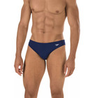 New Speedo Power Flex Eco Men Navy Swim Bikini Brief Racer Fitness Swimsuit 36