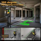 Prexiso 3x360   Self Leveling Laser Level Rechargeable 100 Ft Green Lazer Leveler