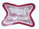 Miller High Life Beer Patch Embroidered Shield C1975-85  1 3 4  X 3 1 2  Vgc