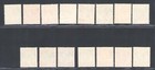 1948-52 Singapore - Sg 13 15  Serrated 14 - Mnh  