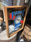 Rare Vintage Pabst Blue Ribbon Beer Clock - Works Perfectly 
