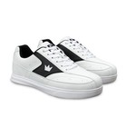 Brunswick Renegade White black Mens Bowling Shoes 