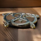 Virginia Metalcrafters George Washington Cypher Design Trivet 10-13