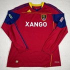 Real Salt Lake 2010 Adidas Formotion Home Jersey Mens L Long Sleeve Authentic