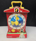Fisher Price Music Box Teaching Clock   998 2005 Music Plays See Video    read