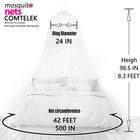 Mosquito Net Bed Canopy For Girls king Canopy Bed Curtains Full Queen Size Fr   