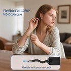 All-in-one Ear Wax Cleaner     1080p Camera  3 Tools   Case     For All Ages 1080p