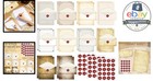 Stationery Paper Set 160pcs Retro 50 Double-sided Papers 50 Envelopes