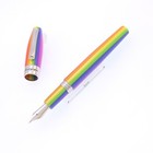 Montegrappa Fountain Pen Fortuna Rainbow Resin Nib B Stainless Steel Without Box