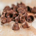 Bulk Package Of 144 Tiny Rusted 1 4  Metal Liberty Bells