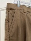 Tru Spec Nwt Mens 24-7 Series Classic Tactical Pants Brown Rip Stop 40 X 34