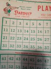Las Vegas Stardust Vintage Lot Keno  Paper Cards  35pc Lot Gambling