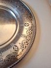 Victorian Wm Rogers 620 Silver Charger Platter Hallmarked Dinner Plate Tray 1900