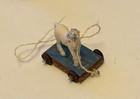 Dollhouse Miniature Nursery Unicorn Pull Toy 1 12 Scale Artist Made