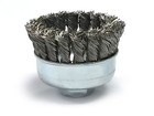 2-3 4  Dia Knot Style Cup Brush - Stainless Steel Wire - 5 Pack